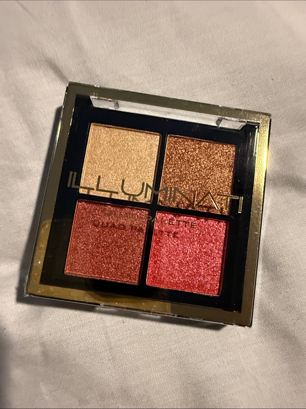 2/$20 Illuminati Shimmer Quad Eyeshadow Palette - Sinner